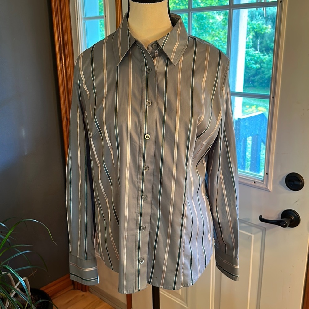 Attention Striped Blouse